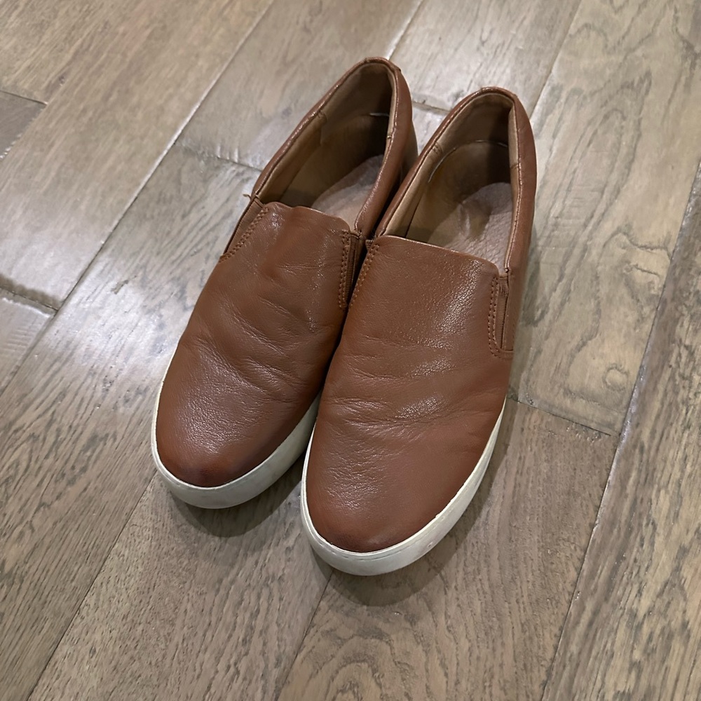 Frye Brown Slip-On Women's Shoes